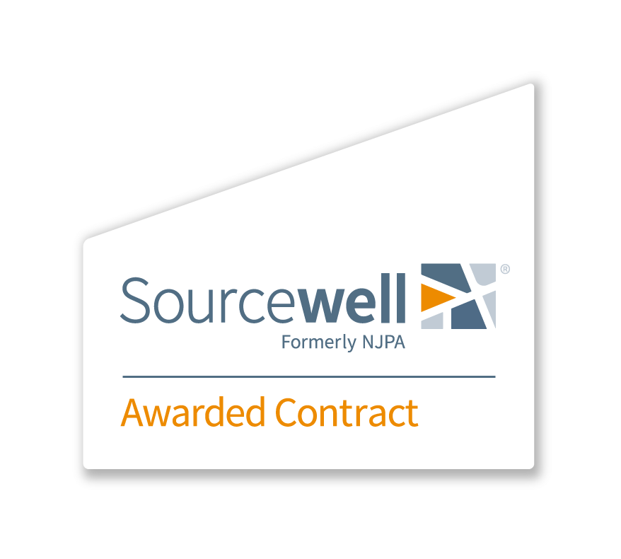 Sourcewell Awarded Contract logo - White