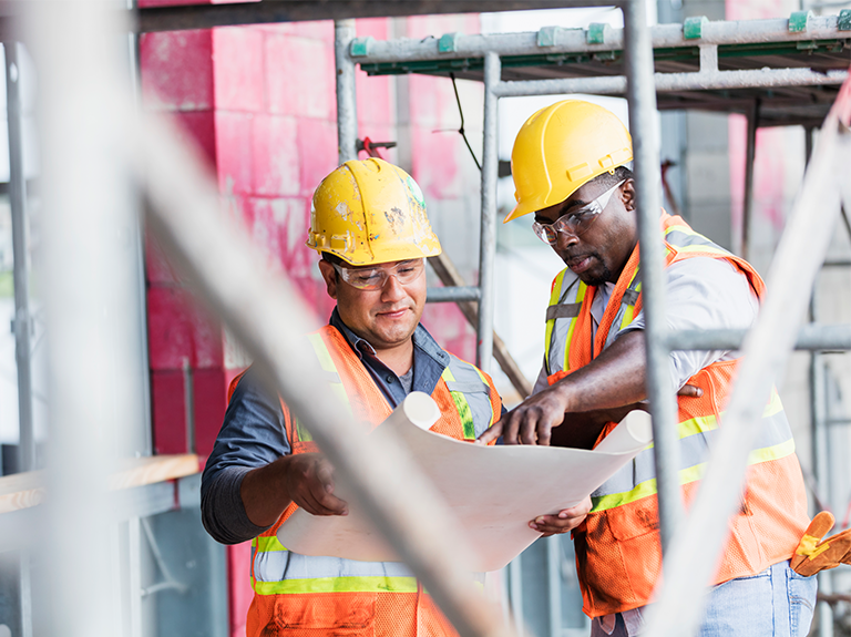 Construction workers