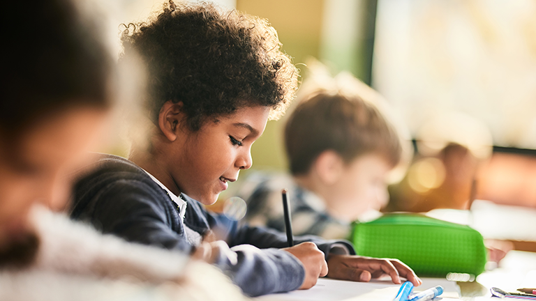 k12 student classroom