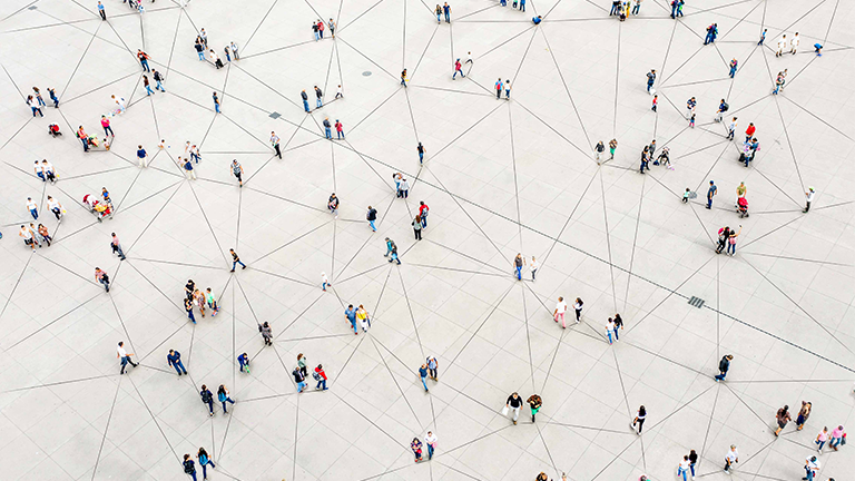 network of people