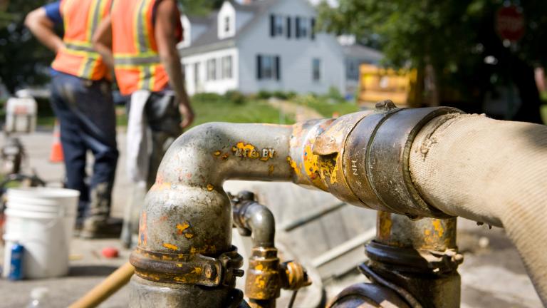 sewer pipes